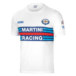 Men's T-Shirt Sparco Martini Racing - White