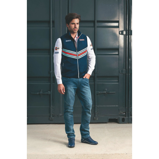 Men's Replica Vest Martini Racing - Navy Blue