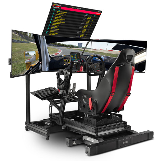 Next Level Racing Elite Quad Monitor Stand - Carbon Gray