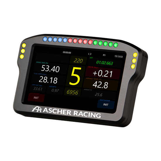 Ascher Racing Dashboard 4/5 inch