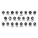 Ascher Racing Lovely Button Cap Kit