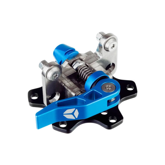 Cube Controls Universal Quick Release Base Side Blue