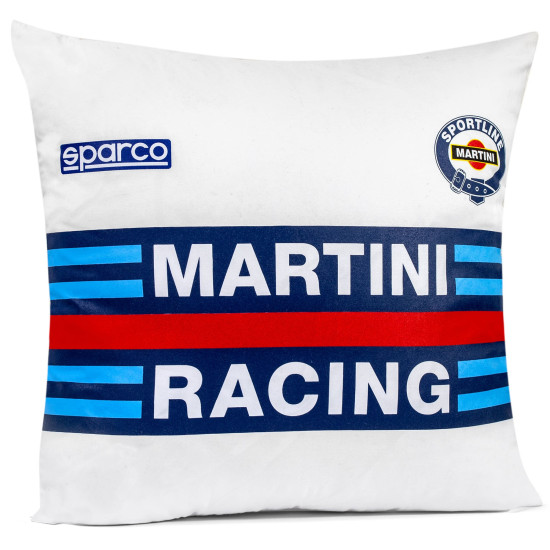Martini Racing Replica Cotton Cushion - White