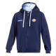 Gulf Hooded Full Zip Sweatshirt  - Navy Blue