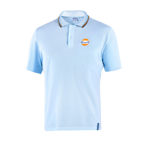 Gulf Polo Piquet - Light Blue