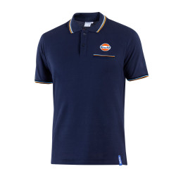 Gulf Polo Piquet Pocket - Navy Blue