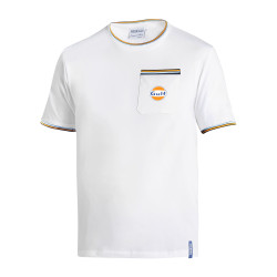 Gulf T-Shirt Pocket - White