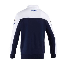 Half Zip Sweatshirt Martini Racing - Black and White