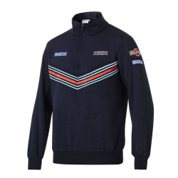 Half Zip Sweatshirt Martini Racing - Navy Blue
