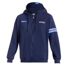 Hooded Full Zip Martinig Racing MY25 - Navy Blue