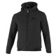 Hooded Full Zup Sweatshirt Sparco - Black