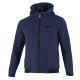 Hooded Full Zup Sweatshirt Sparco - Navy Blue