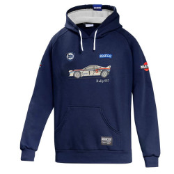 Hoodie Lancia 037 Rally Martini Racing - Navy Blue