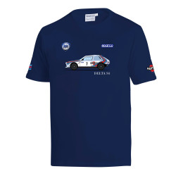 Hoodie Lancia Delta S4 Martini Racing - Navy Blue
