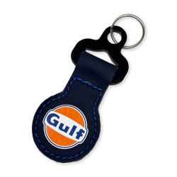Gulf Synthetic Leather Keychain
