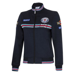 Ladies Full Zip Sweatshirt - Navy Blue