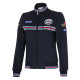 Ladies Full Zip Sweatshirt - Navy Blue