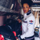 Ladies Full Zip Sweatshirt - White