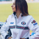Ladies Full Zip Sweatshirt - White