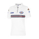 Ladies Sparco Polo Replica Martini Racing - White