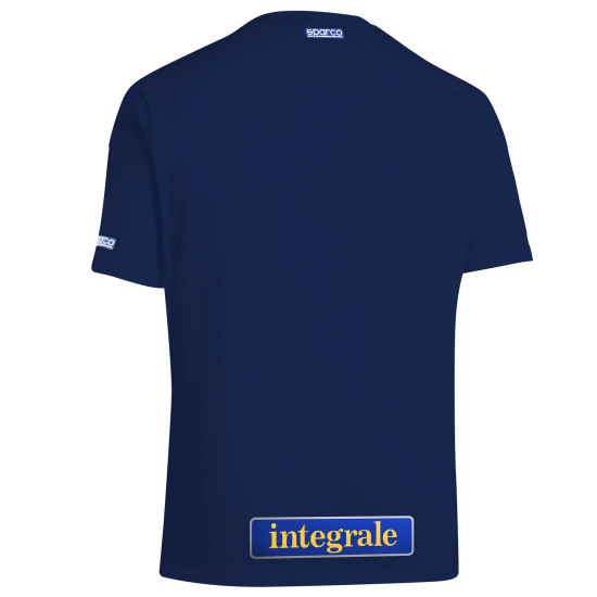 Lancia Delta HF T-Shirt - Navy Blue / Yellow