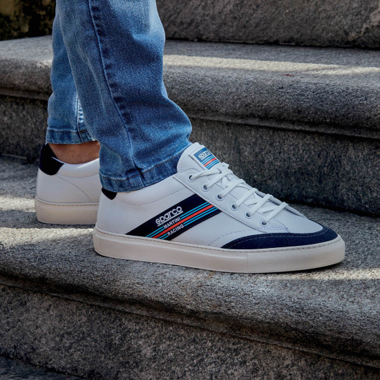 Martini Racing S-Time Shoes - White / Blue