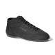 Sparco S-Drive Mid Suede Shoes - Black