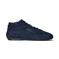 Sparco S-Drive Mid Suede Shoes - Navy Blue