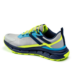 Sparco S-Pike Turini - Silver / Blue Marine / Fluo Lime