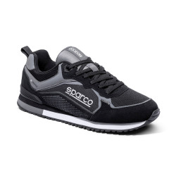 Sparco S-Road Shoes - Black / Dark Grey