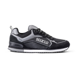 Sparco S-Road Shoes - Black / Dark Grey