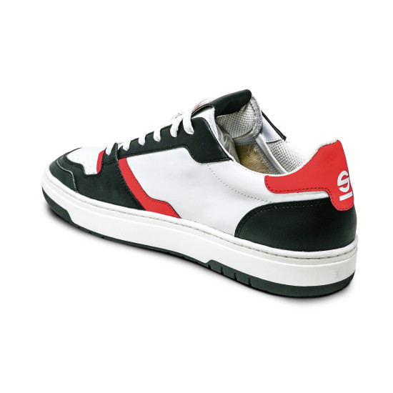 Sparco S-Urban Shoes - White / Black / Red