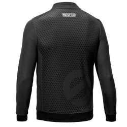 Sparco Full Zip Sweatshirt Subly - Black