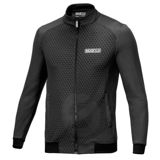 Sparco Full Zip Sweatshirt Subly - Black