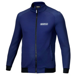 Sparco Full Zip Sweatshirt Subly - Navy Blue
