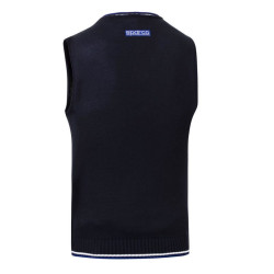 Sparco Cotton Vest - Navy Blue