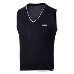 Sparco Cotton Vest - Navy Blue