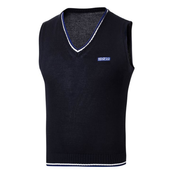 Sparco Cotton Vest - Navy Blue