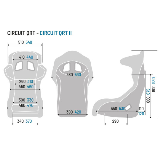 Sparco Circuit Lighter QRT Seat FIA 8855-1999