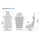 Sparco Evo L QRT Seat FIA 8855-1999