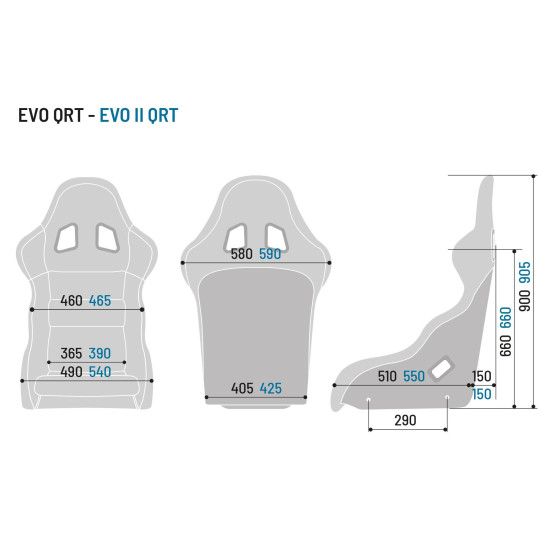 Sparco EVO QRT Seat FIA 8855-1999