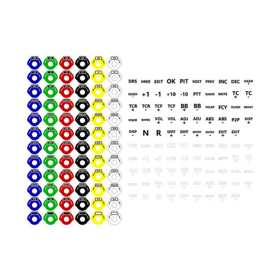 Ascher Racing B16/B24/F28/F64 Labels