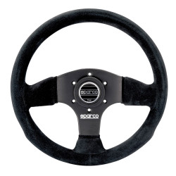 Sparco 300 Suede Streering Wheel - Black