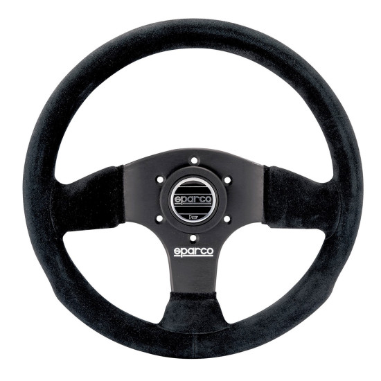 Sparco 300 Suede Streering Wheel - Black
