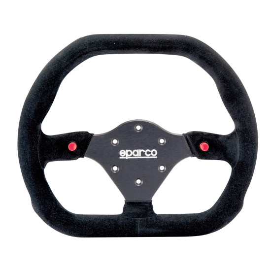 Sparco 310x260 Suede Streering Wheel - Black