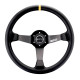 Sparco 345 Suede Steering Wheel - Black