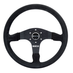 Sparco 375 Suede Streering Wheel - Black