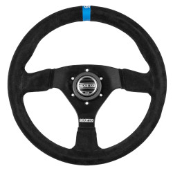 Sparco 383 Logo Suede Steering Wheel