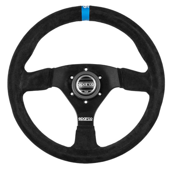 Sparco 383 Logo Suede Steering Wheel