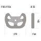 Sparco F-10A Streering Wheel